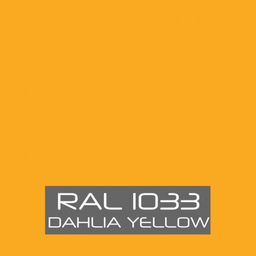 RAL 1033 Dahlia Yellow tinned Paint